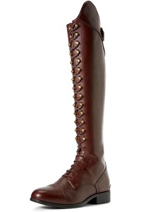 Ariat Womens Capriole Long Riding Boots Mahogany